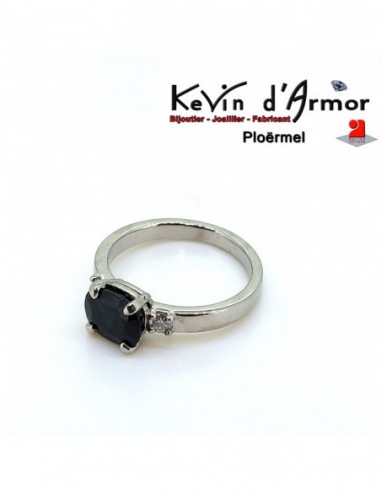 Bague Saphir Diamants