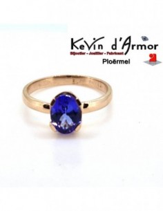 Solitaire Tanzanite or rose