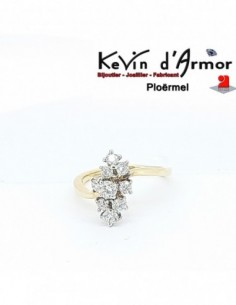 Bague Diamants de synthèse