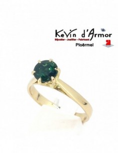 Solitaire Tourmaline verte