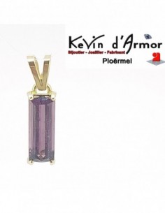 Pendentif Tourmaline violette