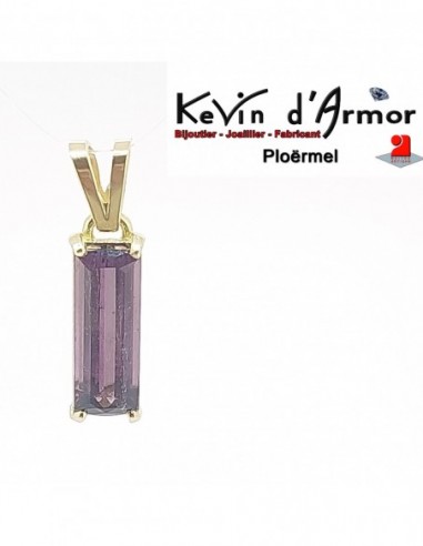 Pendentif Tourmaline violette