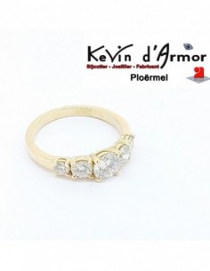 Bague Diamants de synthèse