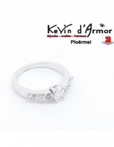 Bague Diamants de synthèse