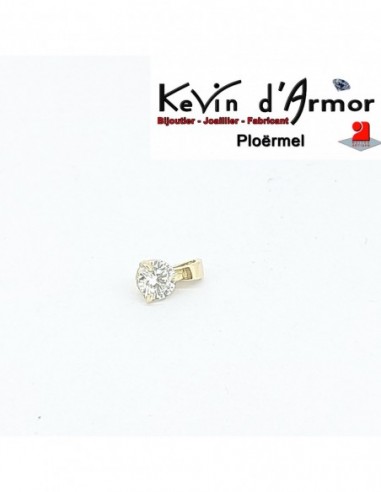 Pendentif Diamant de synthèse