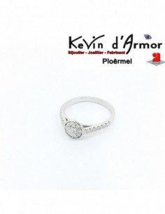 Bague Diamants de synthèse