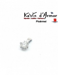 Pendentif Diamant de synthèse