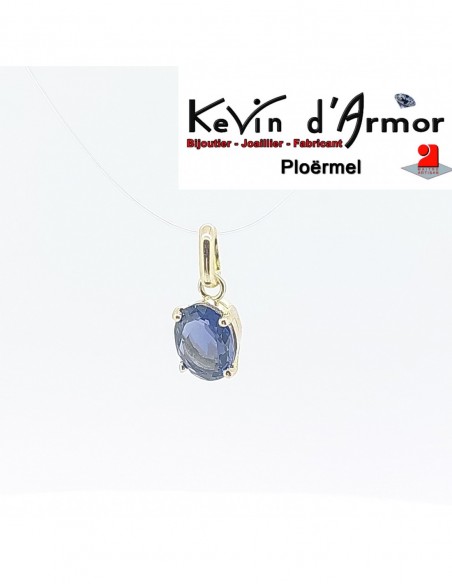 Pendentif Cordiérite