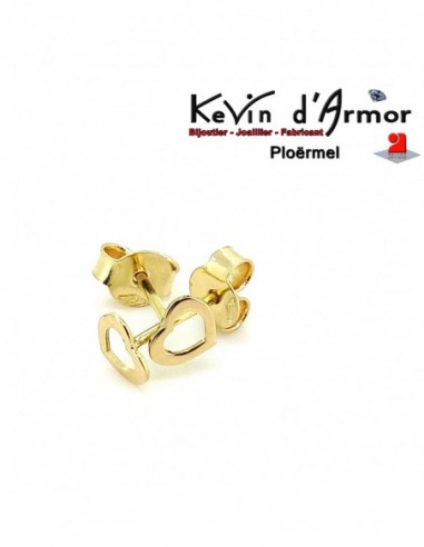 Boucles d'oreilles Coeurs ajourés