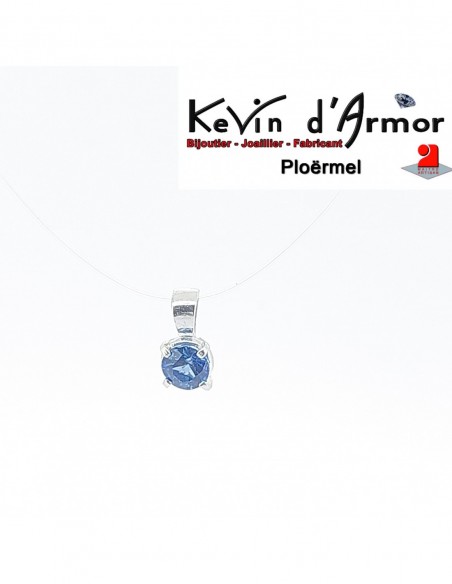 Pendentif Saphir