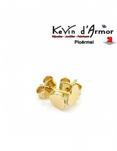 Boucles d'oreilles Coeurs