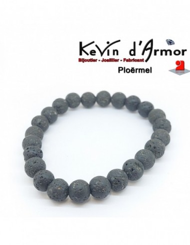 Bracelet pierre de lave