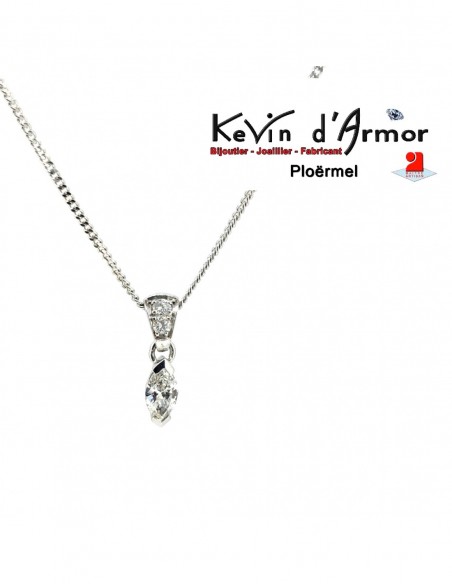 Pendentif Diamants naturels