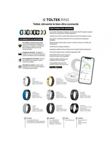 Bague connectée Alpina