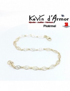 Bracelet mailles filigranes