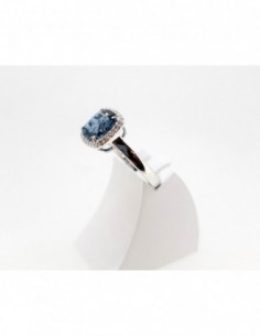 Bague Topaze London diamants 2