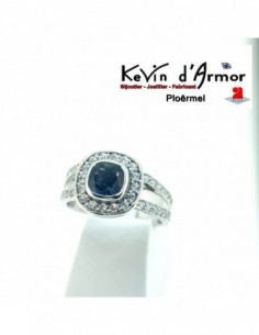 Bague Topaze London Oxydes de zirconium