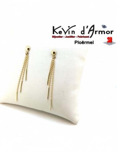 Boucles d'oreilles pendantes