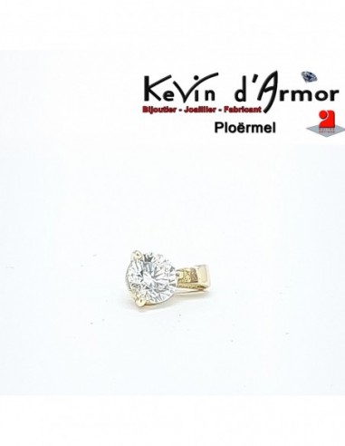 Pendentif Diamant de synthèse