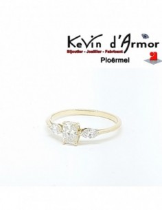 Bague Diamants de synthèse