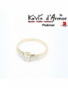 Bague Diamants de synthèse 2