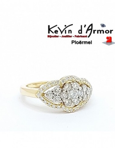 Bague Diamants de synthèse