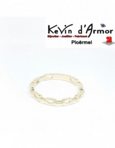 Bague tout or Maillons