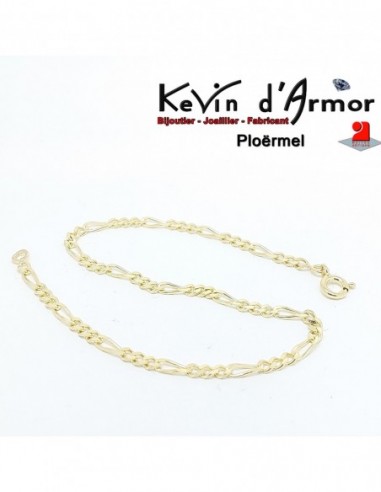 Bracelet mailles Figaro 1/3