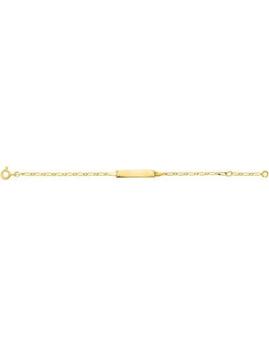 Gourmette identité bébé