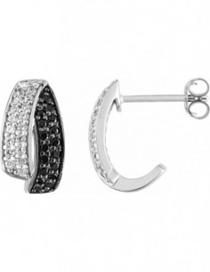 Boucles d'oreilles argent