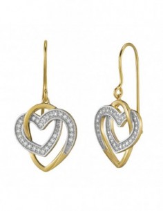 Boucles d'oreilles oxydes de zirconium