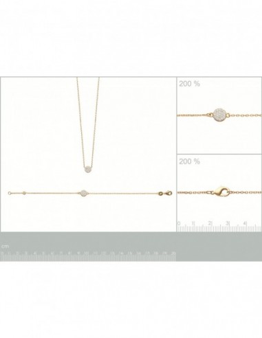 Bracelet oxydes de zirconium