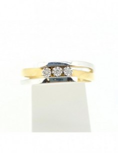 Bague bicolore 2
