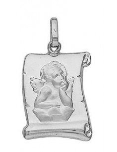Médaille parchemin ange