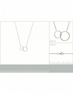 Collier fantaisie argent