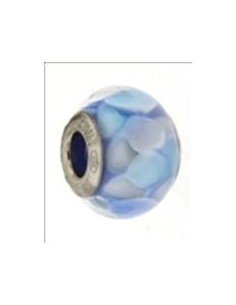 Charm argent verre de murano
