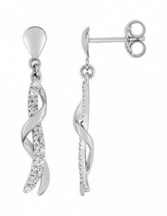 Boucles d'oreilles oxydes de zirconium